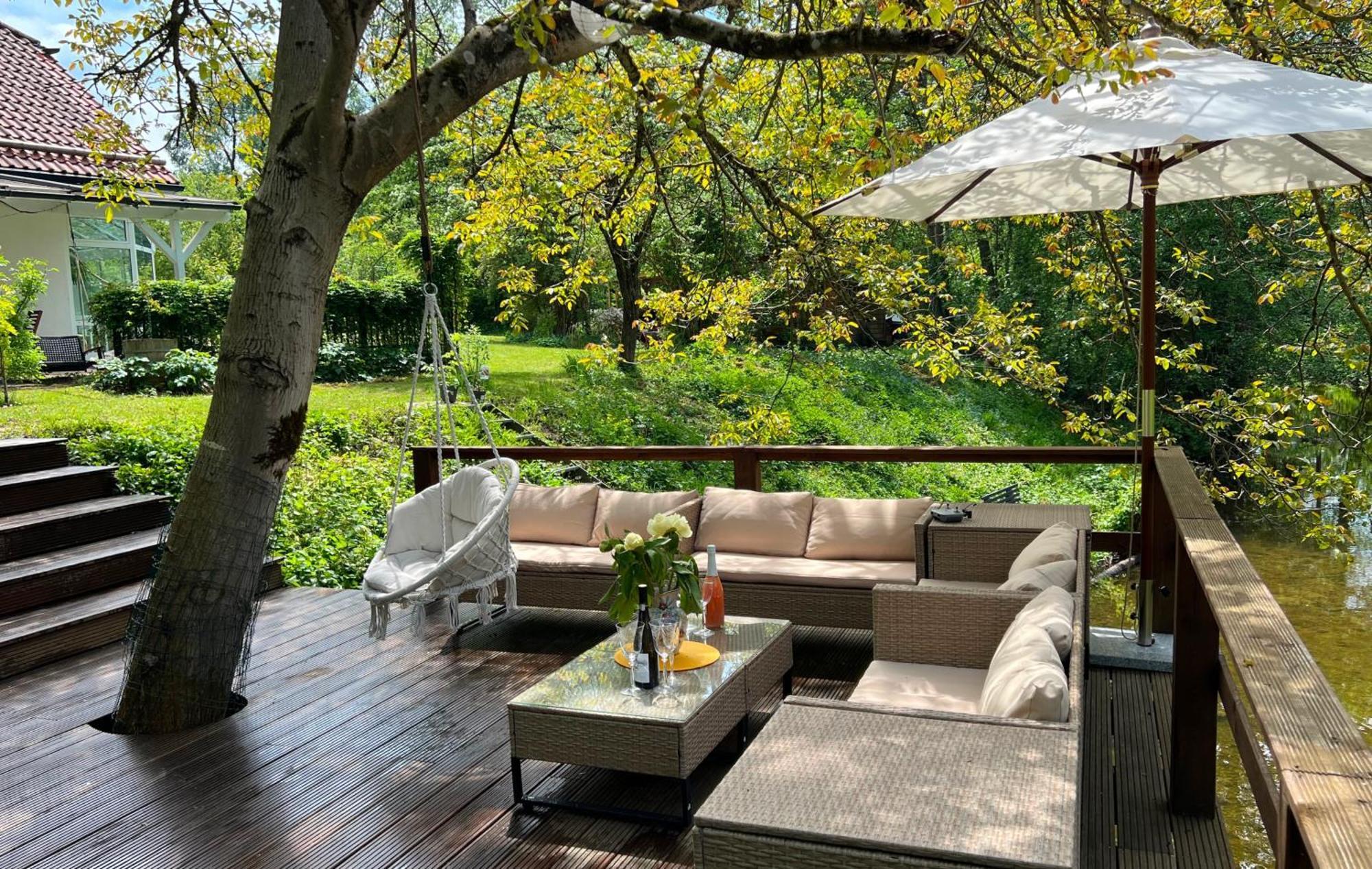 Unique Luxury Villa 22 Min To Munich 290M2 Pool Sauna 高庭 外观 照片